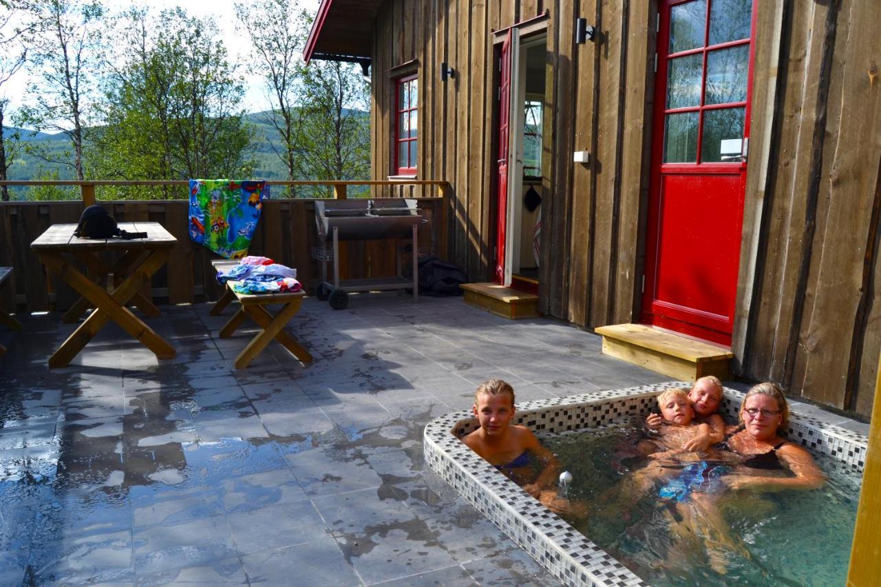 Fjaellfrid Stugby Villa Bruksvallarna Bagian luar foto