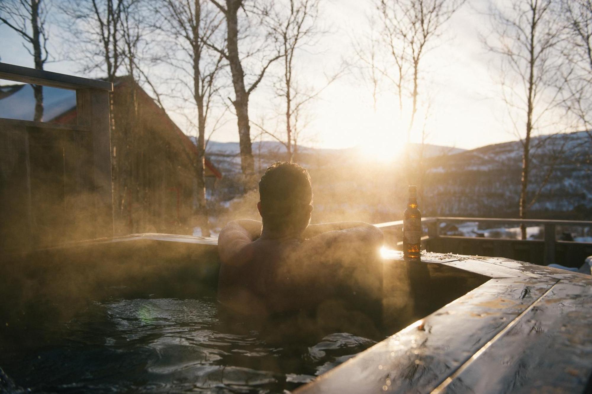 Fjaellfrid Stugby Villa Bruksvallarna Bagian luar foto