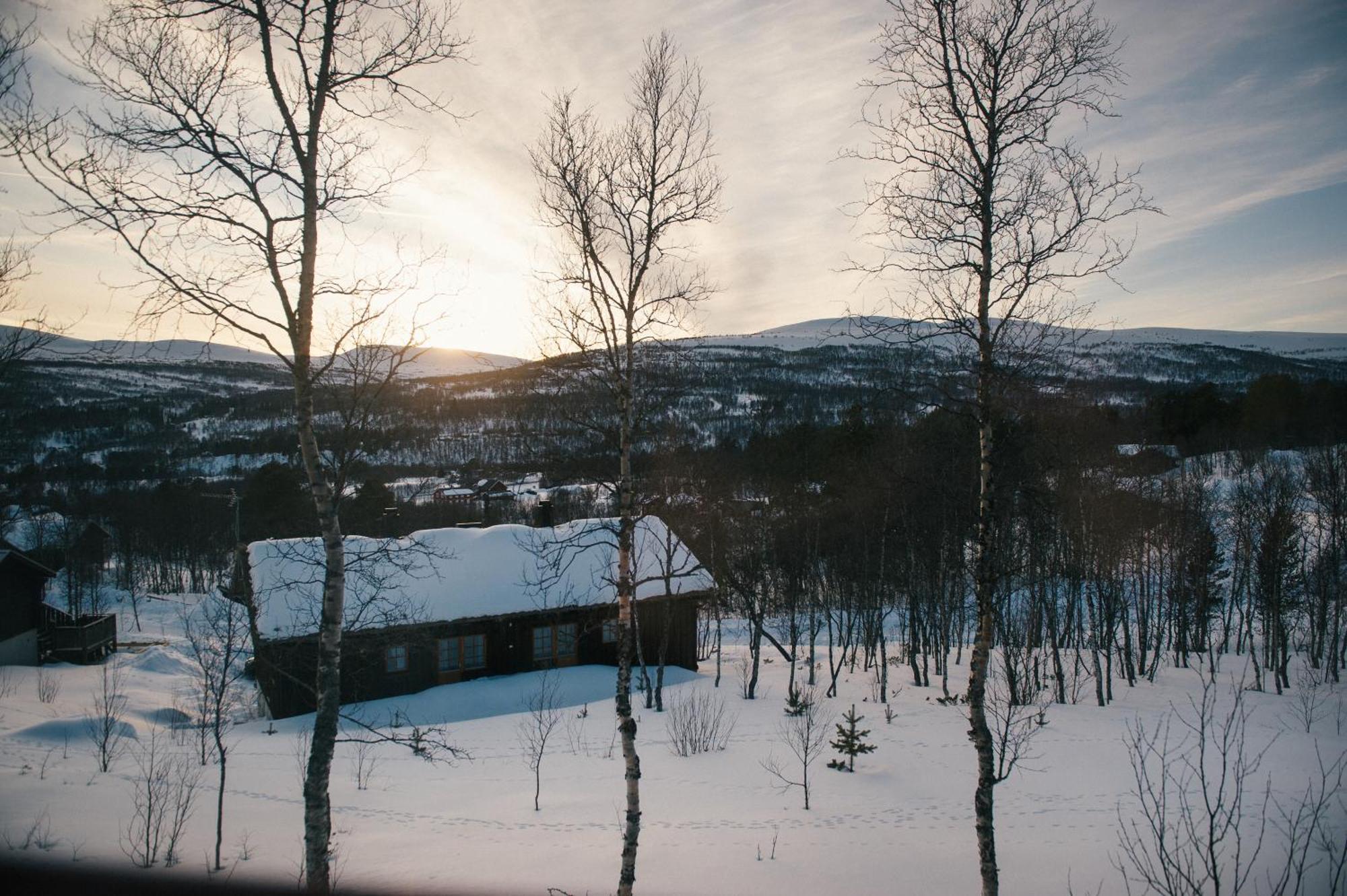 Fjaellfrid Stugby Villa Bruksvallarna Bagian luar foto
