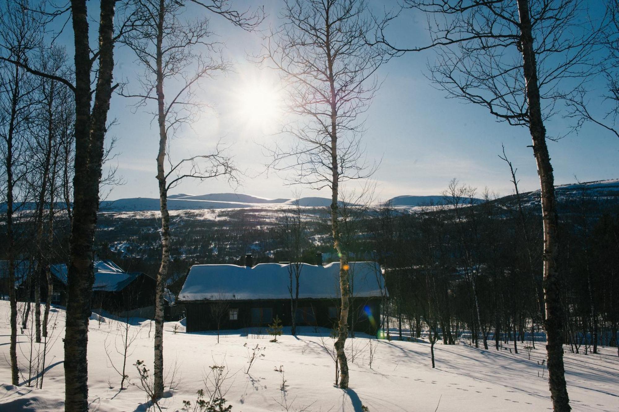 Fjaellfrid Stugby Villa Bruksvallarna Bagian luar foto
