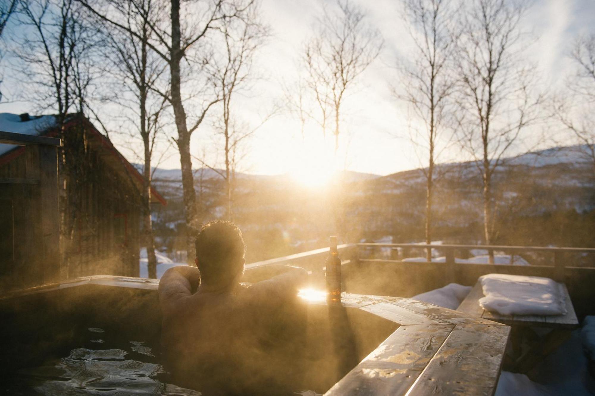 Fjaellfrid Stugby Villa Bruksvallarna Bagian luar foto