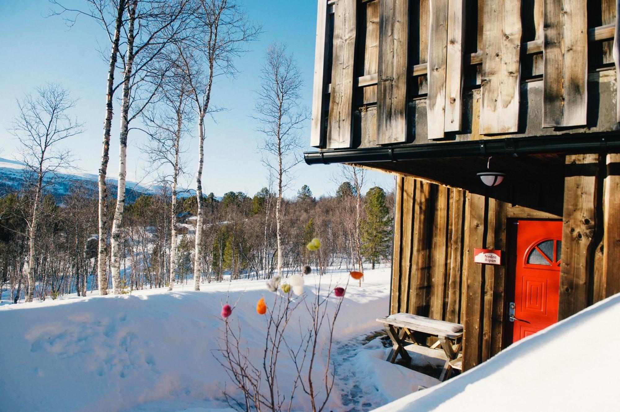 Fjaellfrid Stugby Villa Bruksvallarna Bagian luar foto